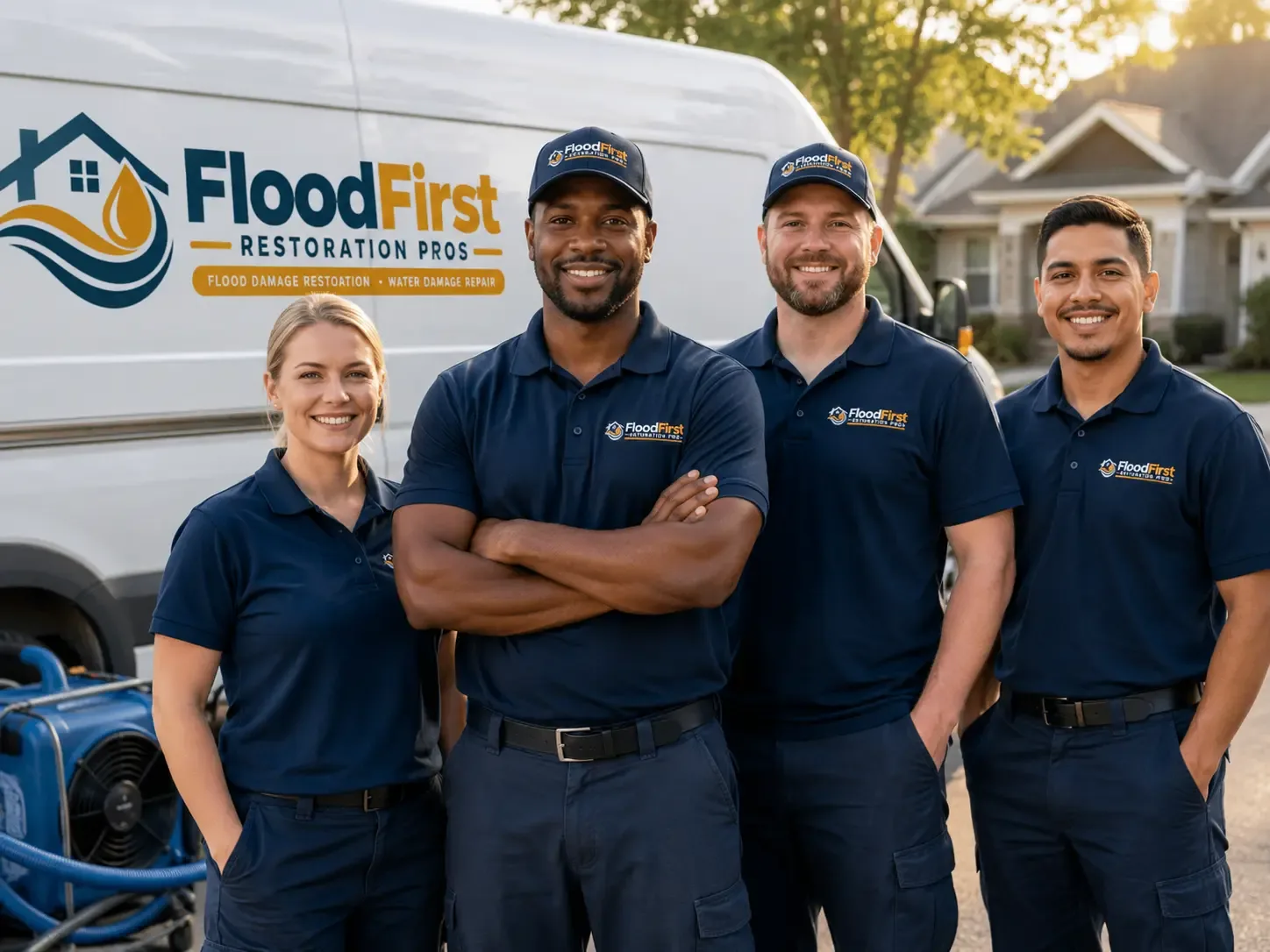 Flood Damage Restoration company in Goldsmith, IN