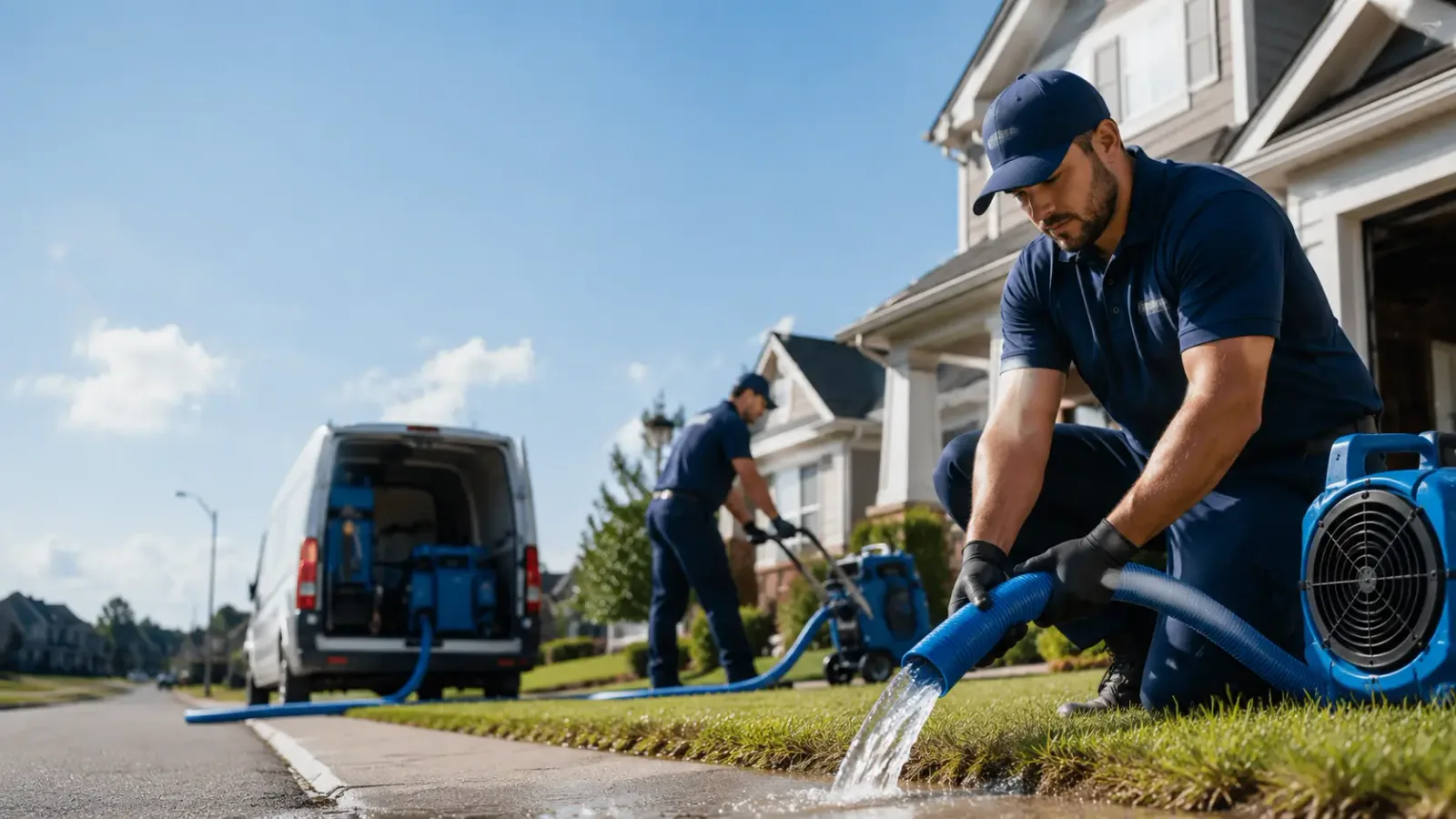 Flood Damage Restoration in Goldsmith, IN